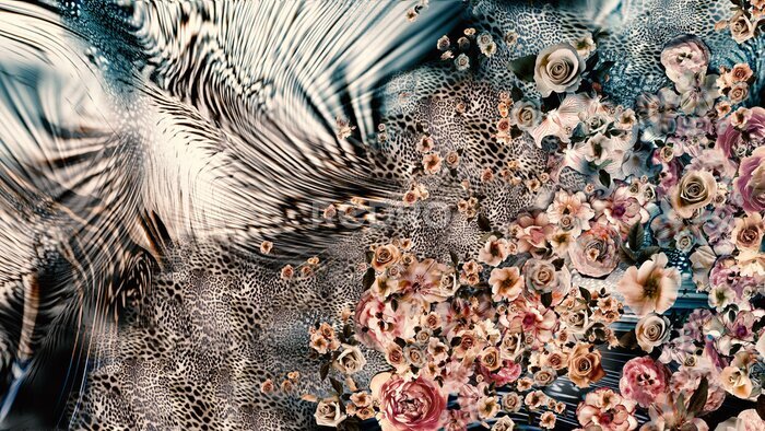 Bild Dekorative Texturcollage