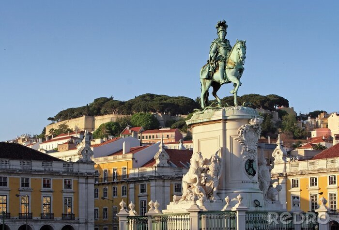 Bild Denkmäler im Zentrum von Lissabon