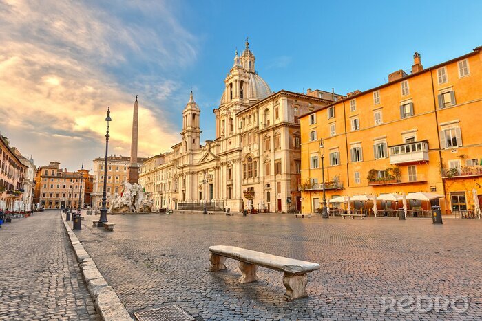 Bild Der berühmte Platz in Rom