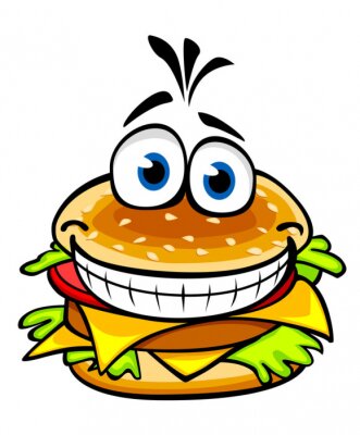 Bild Der lustige Hamburger