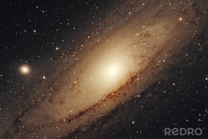 Bild Die Andromeda-Galaxie aus dem Weltraum gesehen
