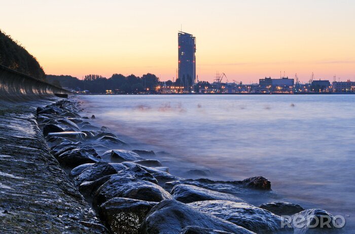 Bild Die Küstenlinie in Gdynia