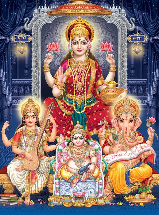 Bild Die Schönheit indischer Götter