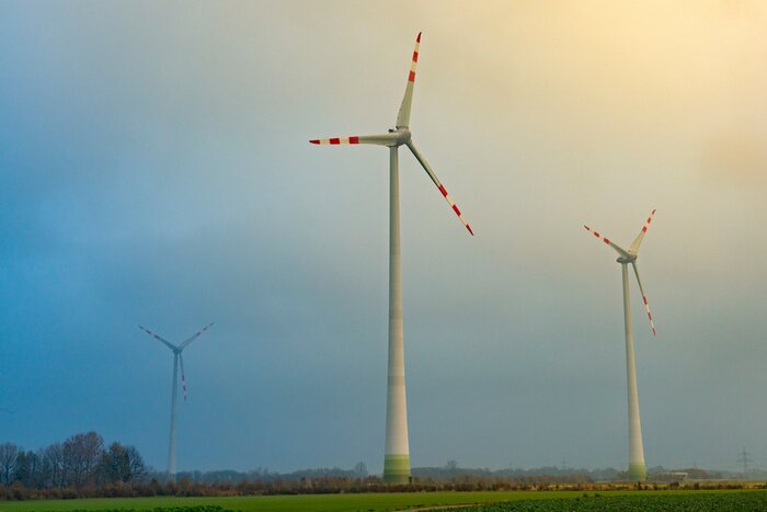 Bild Drei Windräder