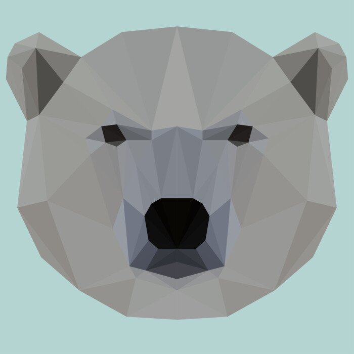 Bild Dreidimensionale Grafiken im skandinavischen Stil