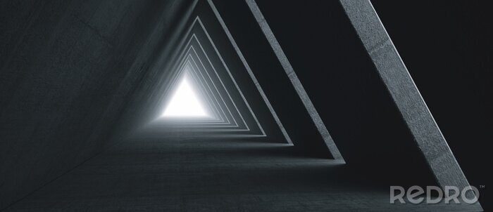 Bild Dreieckiger Tunnel