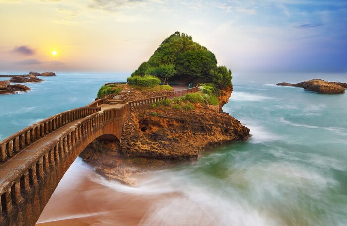 Bild Durchgang zur Insel