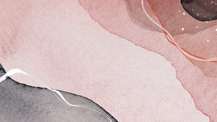 Bild Dynamisches Aquarell in Rosatönen