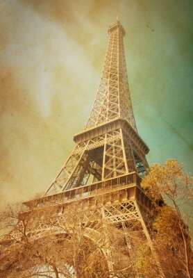 Eiffelturm als Pariser Architektur