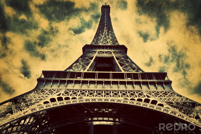 Bild Eiffelturm von unten