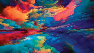 Ein reiner Planet und märchenhafte Wolken