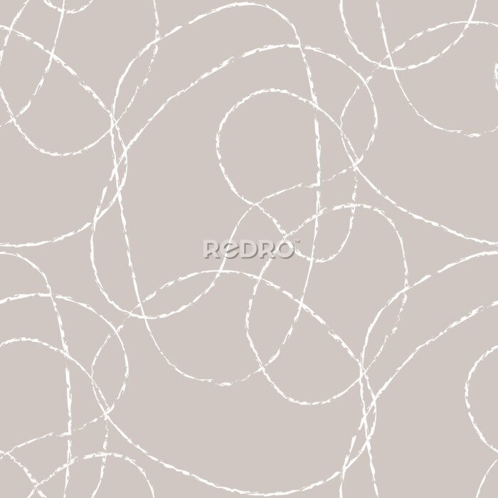 Bild Eine verworrene weiße Linie