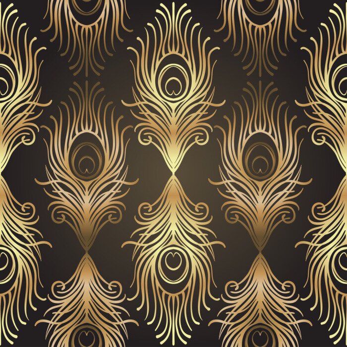 Bild Elegante Pfauenfedern