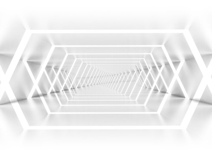 Bild Eleganter weißer Tunnel