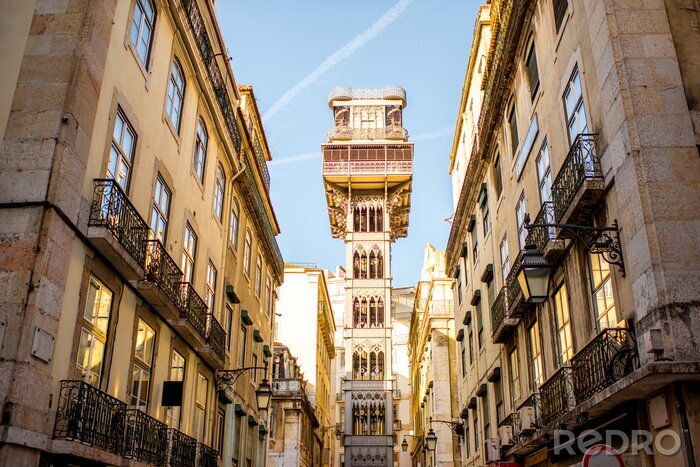 Bild Elevador de Santa Justa in Lissabon
