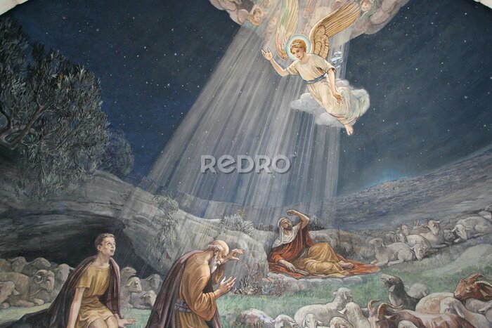 Bild Engel des Herrn besucht die Hirten