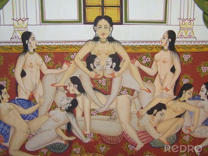 Bild Erotische Malerei aus Indien