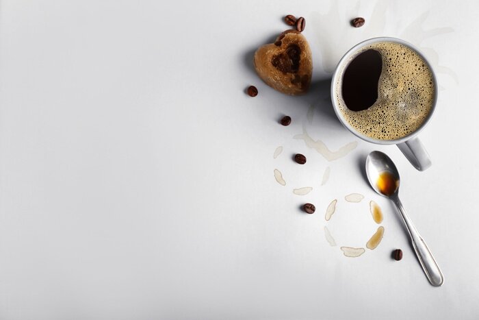 Bild Espressotasse mit Teelöffel