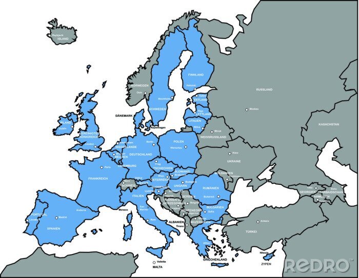 Bild Europäische Union und andere Länder