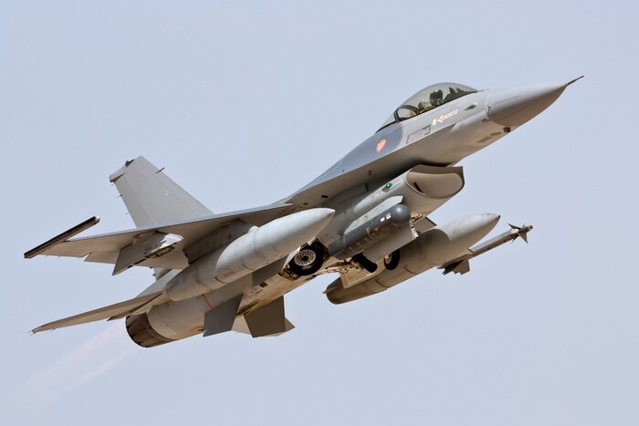 Bild F-16-Flugzeug
