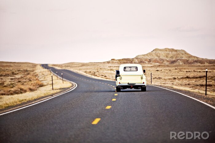 Bild Fahrzeug auf der Strecke