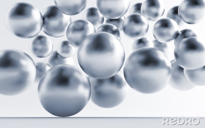 Bild Fallende Metallkugeln