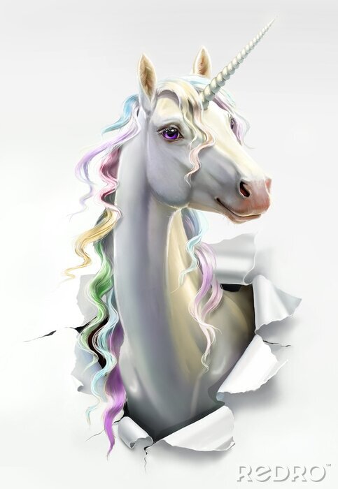 Bild Fantasy Art Fee Einhorn