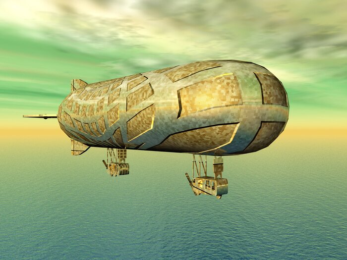 Bild Fantasy-Flugmaschine