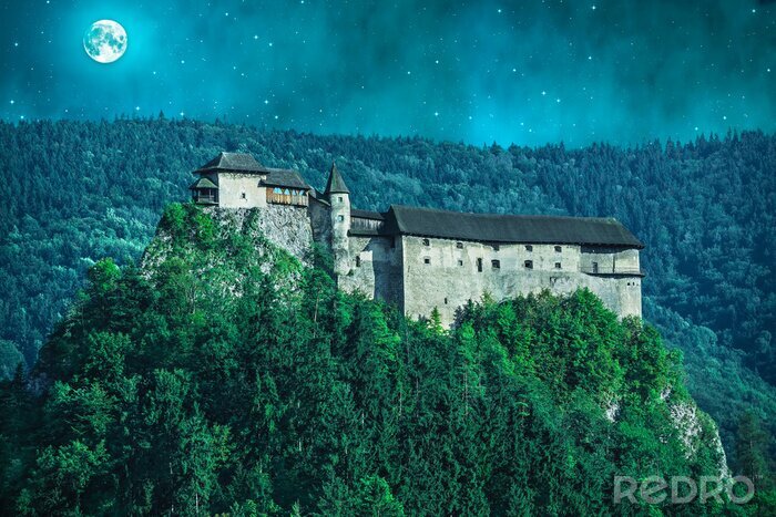 Bild Fantasy Schloss auf dem Hügel