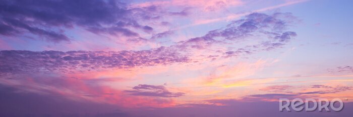 Bild Farbiger Himmel in Pastelltönen