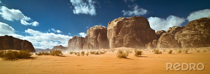Bild Felsen in der Wüste