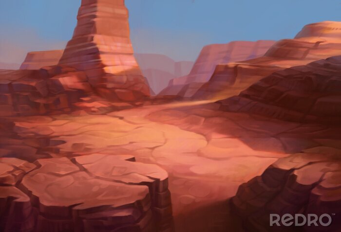 Bild Felsige Wüste