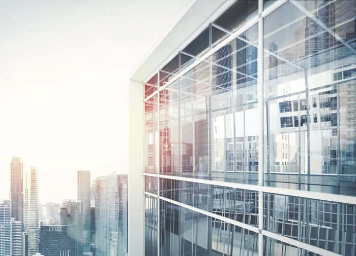 Bild Fenster des Wolkenkratzers