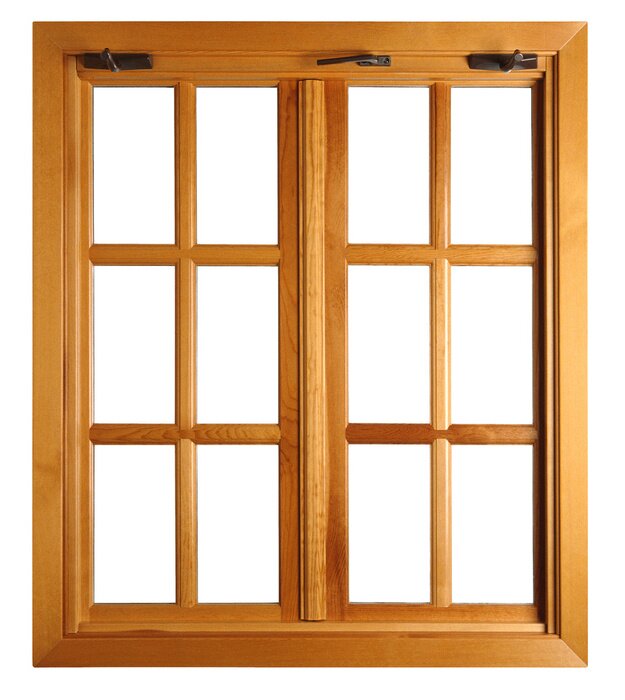 Bild Fenster mit holzrahmen