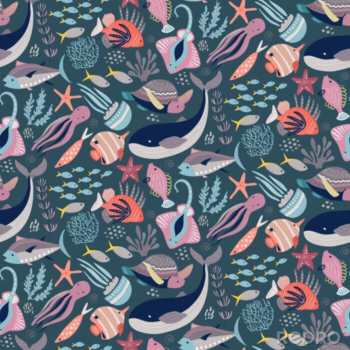 Bild Fische und andere Meerestiere