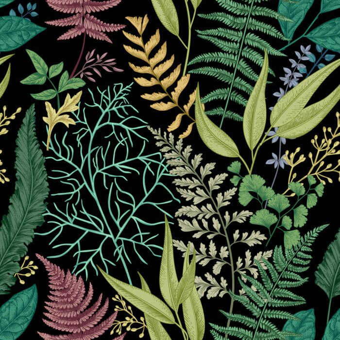 Bild Floral nahtlose Muster.