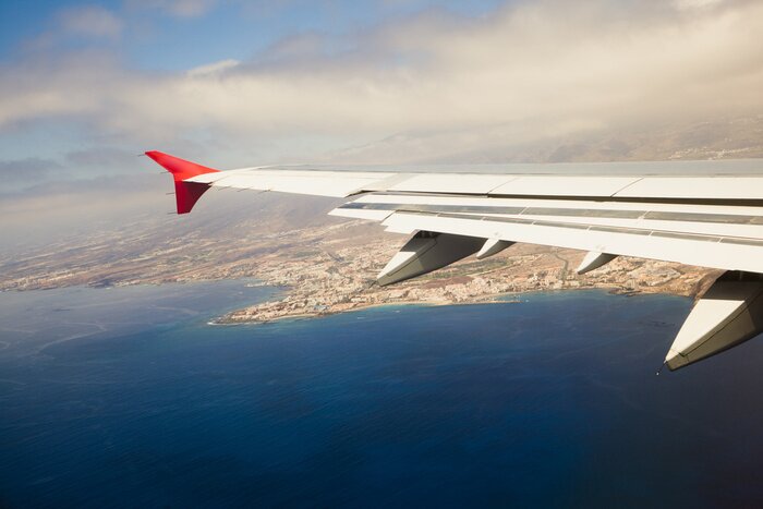 Bild Flügel des Flugzeugs