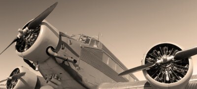 Bild Flugzeug Vintage