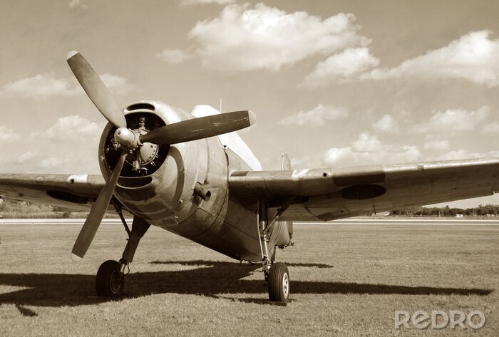 Bild Flugzeug Vintage