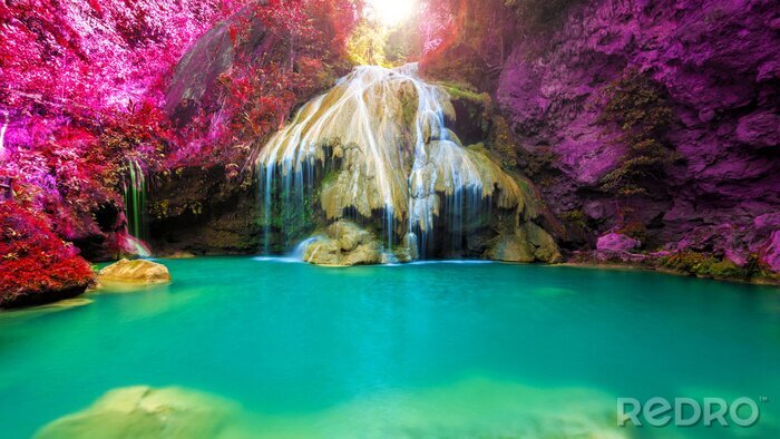 Bild Fluss am Wasserfall in Thailand