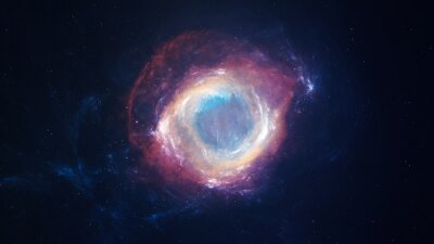 Bild Foto der Galaxie, aufgenommen von der NASA