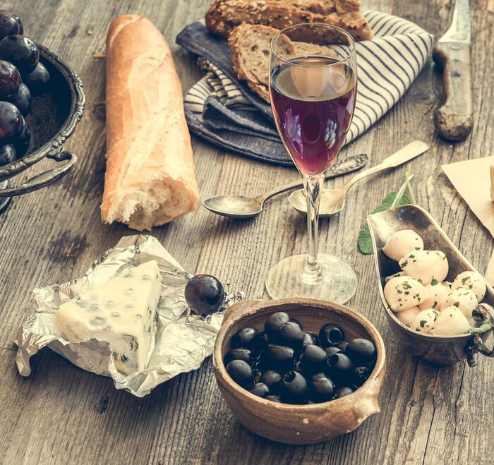 Bild Französische Küche und Käse