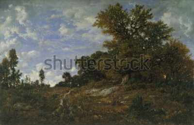 Bild Französische Malerei Wald