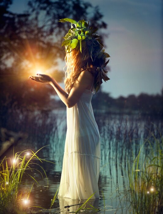 Bild Frau aus dem Fantasy-Land