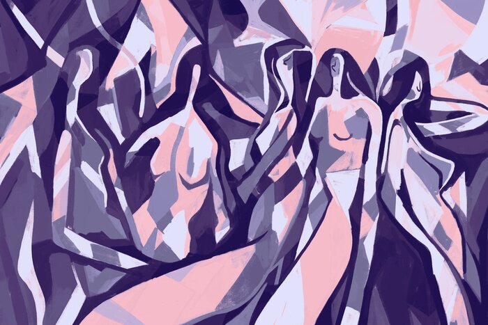 Bild Frauen im Badehaus