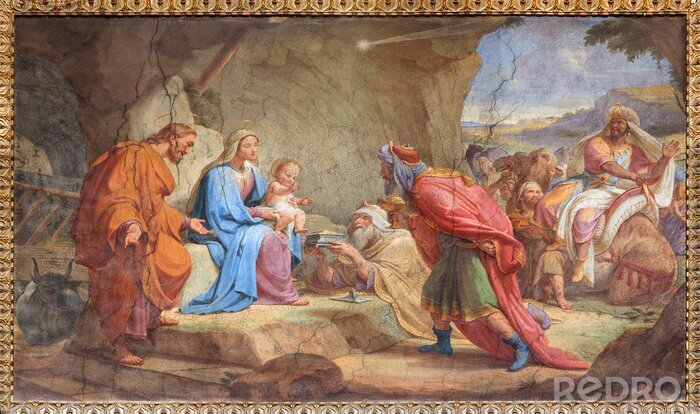 Bild Fresko in Sant Agostino, Rom