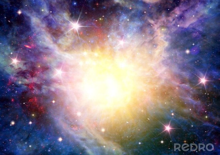 Bild Galaxie und Sternbildern