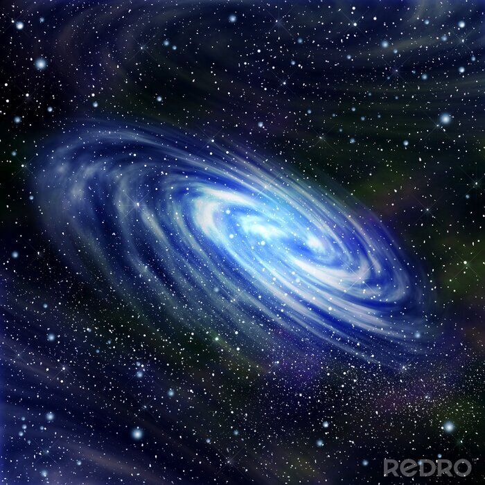 Bild Galaxie und Sternenhimmel