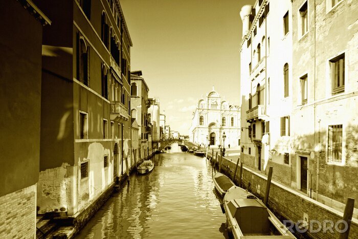Bild Gassen von Venedig in Sepia