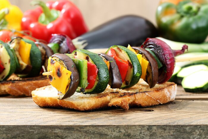 Bild Gemüse zum Grillen